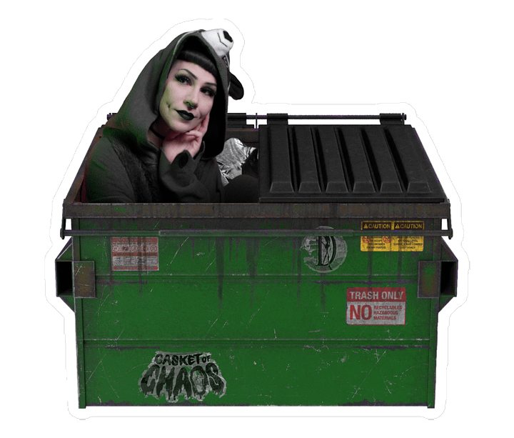 Dumpinmestetics Magnet product image (1)