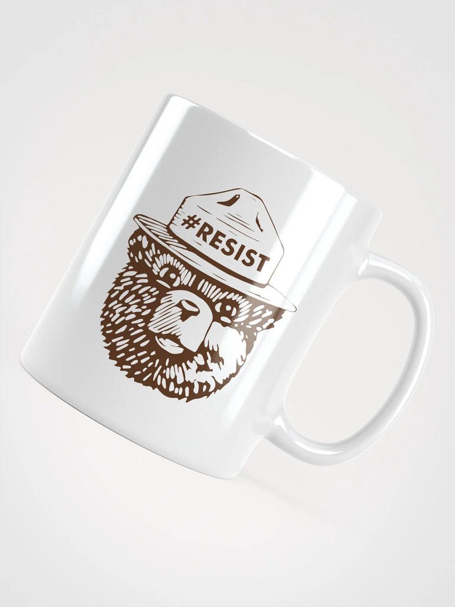 Smokey RESIST BEAR Ceramic Coffee Tea Mug Cup Cafe product image (4)