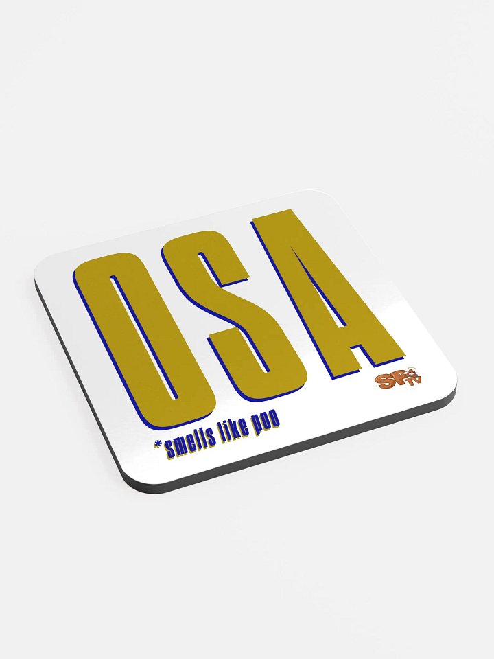 OSA Agent Glossed Cork Coaster product image (2)