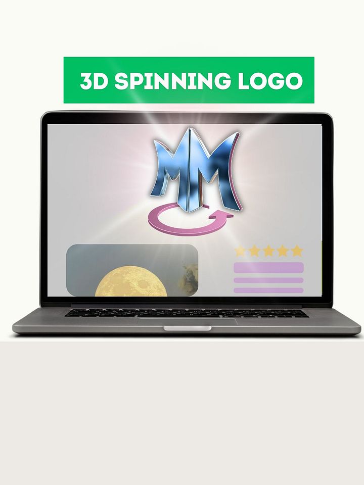 3D Spinning Logo for Your Shopify Store product image (1)