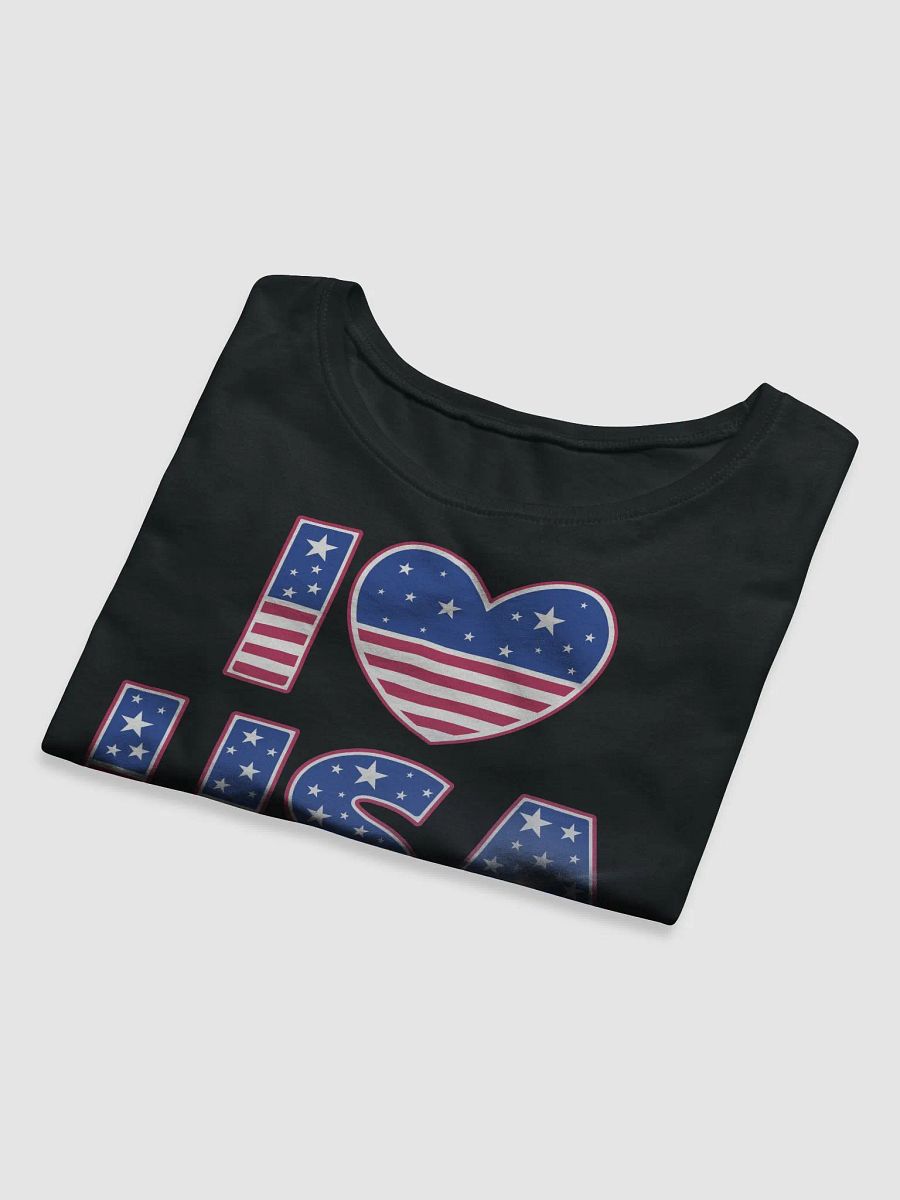 Patriotic Heart Women's Crop Tee product image (8)