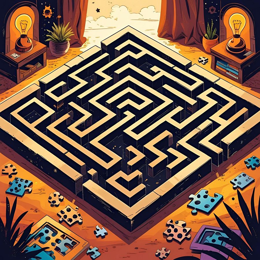 500 Mazes for Adults - Massive Maze Puzzle Book with Hours of Brain-Boosting Fun product image (1)