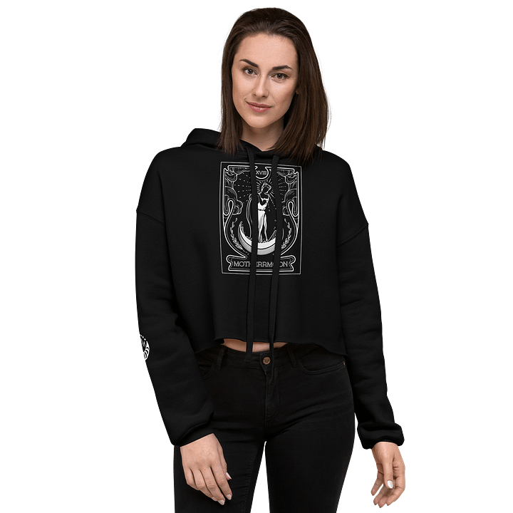 MM 𝖙𝖆𝖗𝖔𝖙 crop hoodie product image (2)