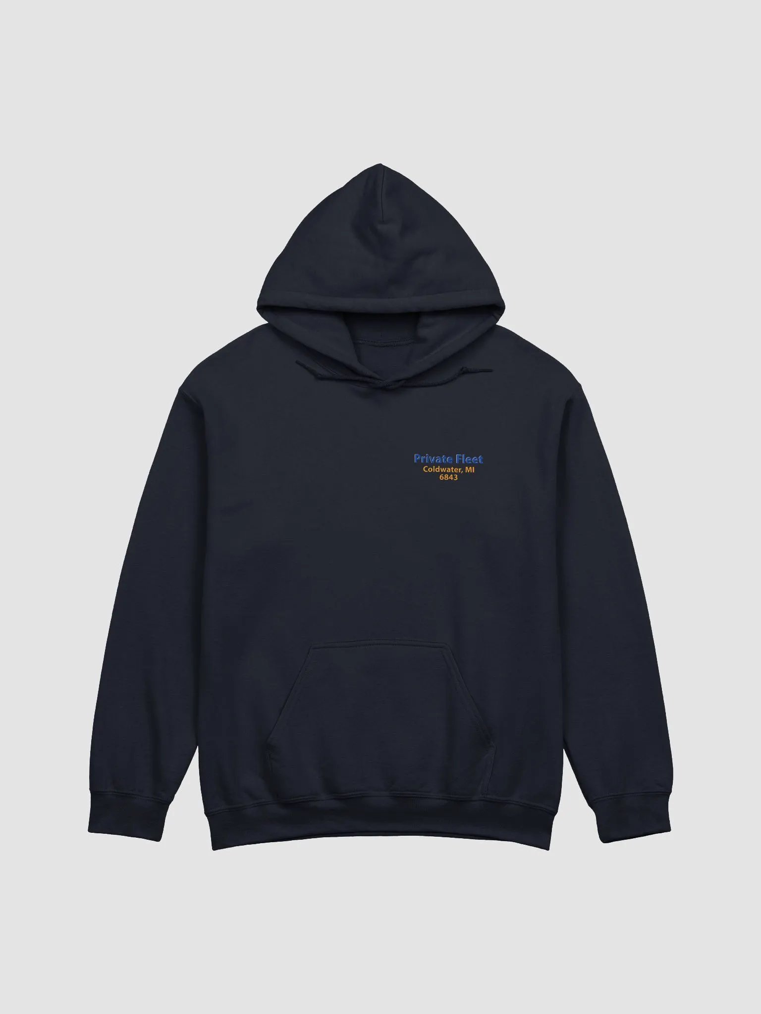 6843 Coldwater Walmart Private Fleet hoodie product image (2)