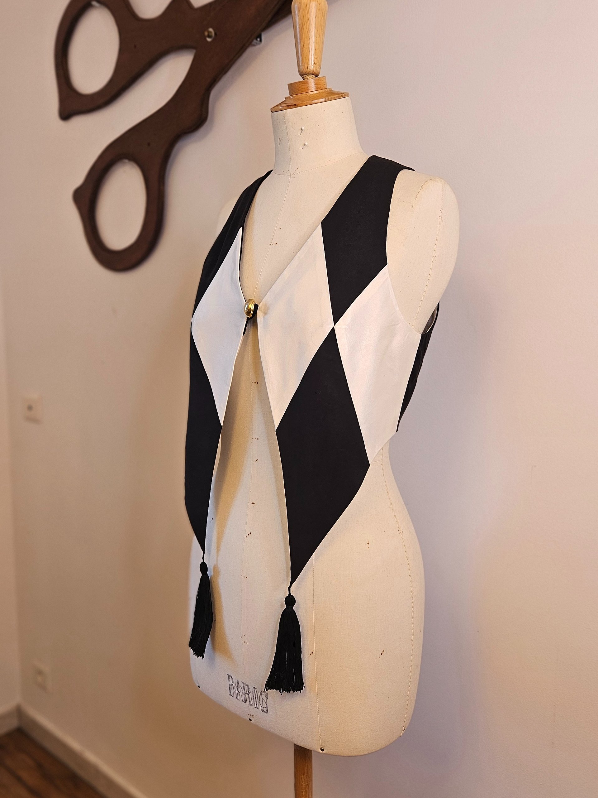 Diamond Vest Sewing pattern product image (2)
