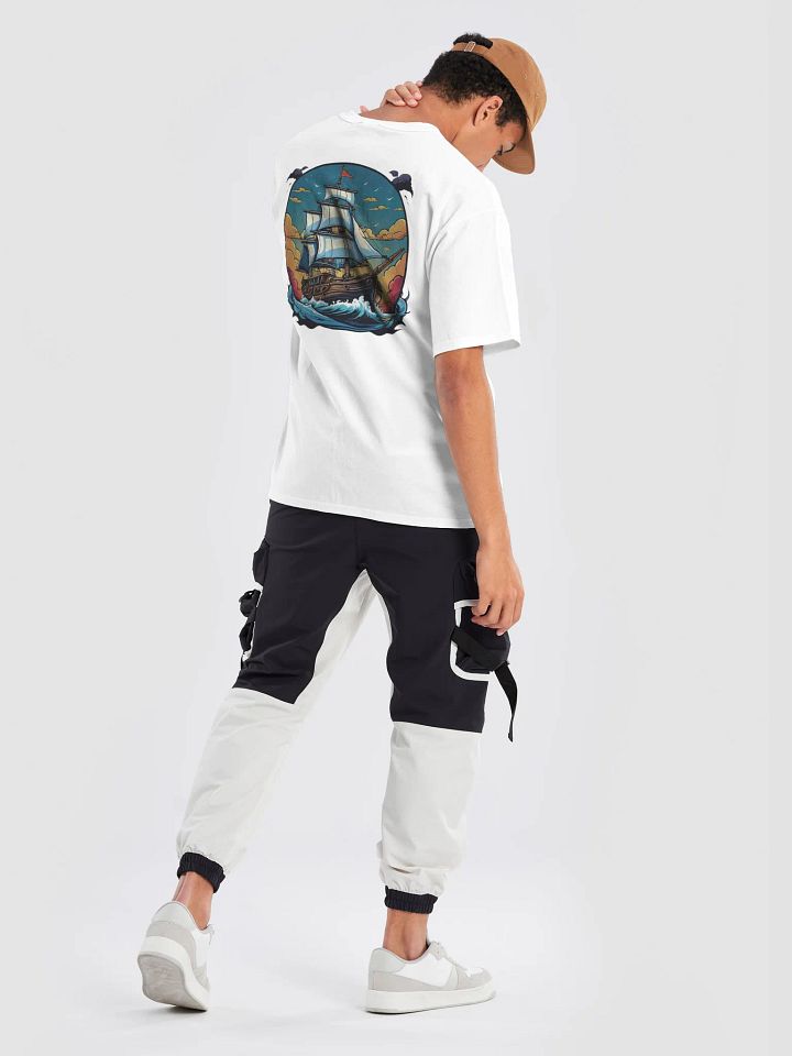 Voyage Vibes Sailing Ship T-Shirt product image (2)