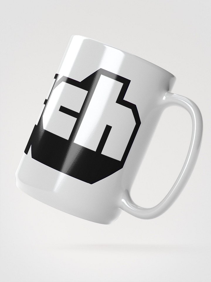Twitch Block Logo White Glossy Mug product image (2)