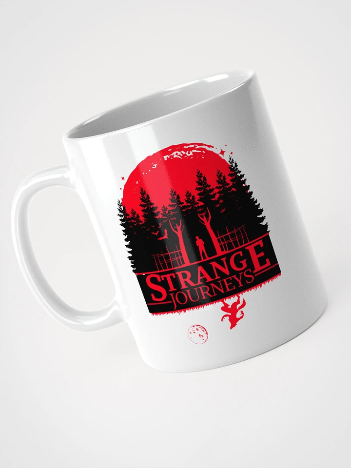 Strange Journeys Upside Down coffee mug product image (1)