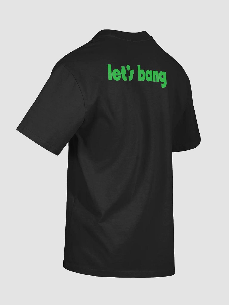 let's bang. black/green, oversized tee product image (8)