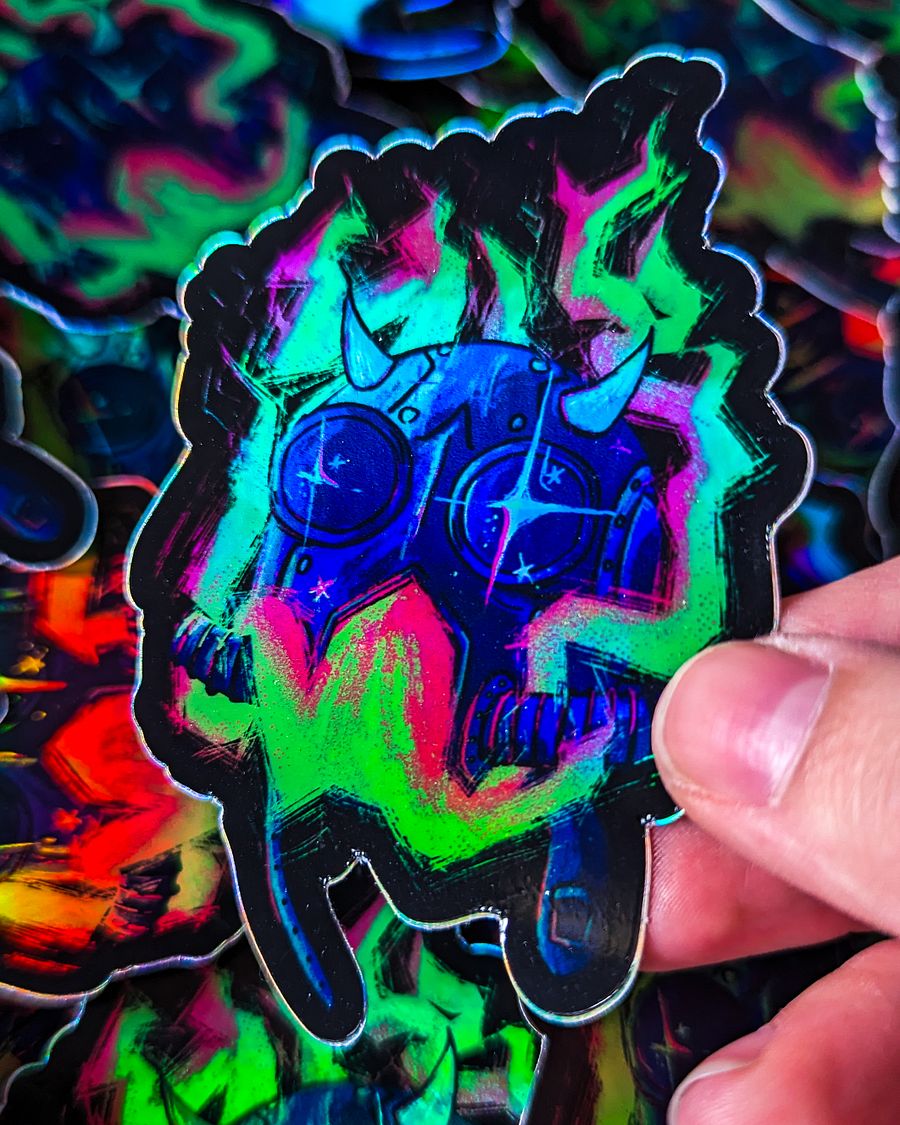 Holographic Ghoul Sticker product image (3)