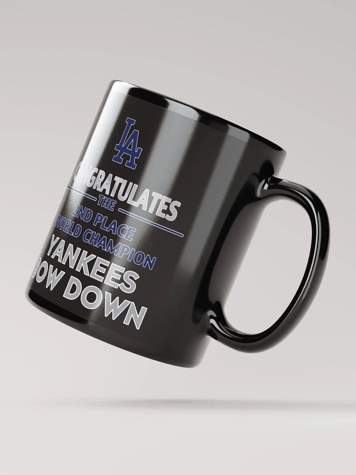 "Bow Down" Yankees 2nd Place World Champion Mug | MLB Rivals Locker product image (2)