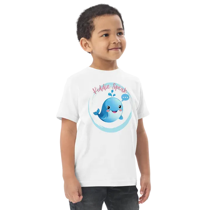 Whimsical Whale Toddler Jersey Tee product image (2)
