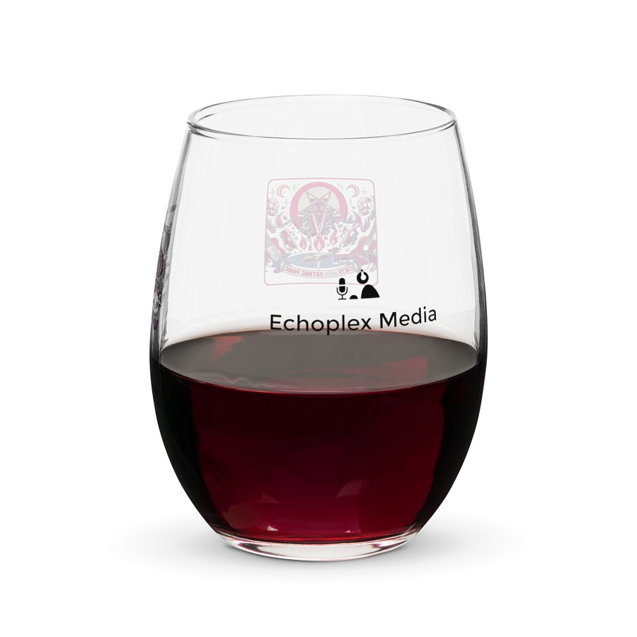 Cults And The Satanic Panic Stemless Wine Glass product image (5)