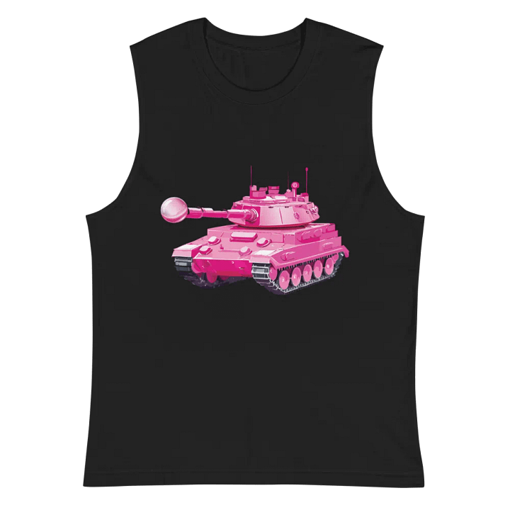 Hot Pink Muscle Tank product image (3)