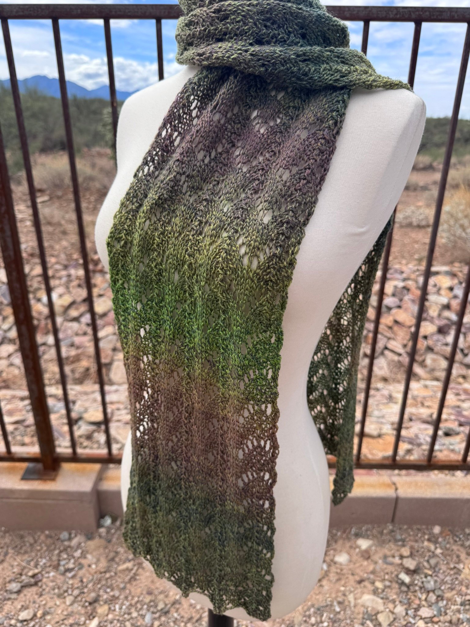 Jade Knit Scarf product image (5)