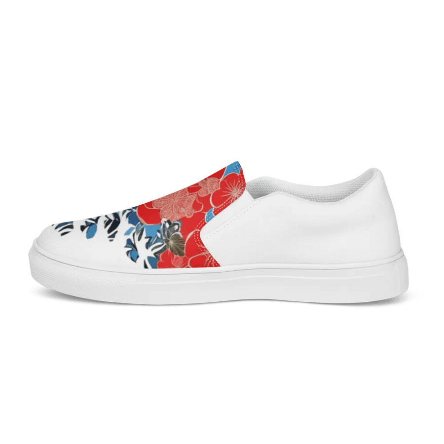 Kanagawa Wave Women's Slip-On Shoes product image (9)