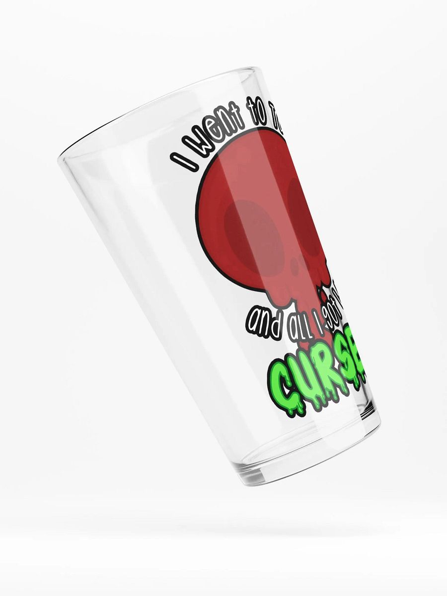 All I Got Was Cursed - Death Knight - Pint Glass product image (4)