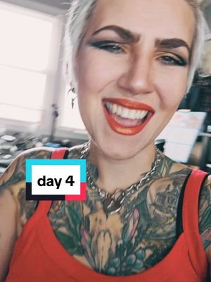 DAY 4 (and some strange makeup?) @Sabrina Carpenter hey ghoul hey #espresso @ELSIE BINX (EBX) 