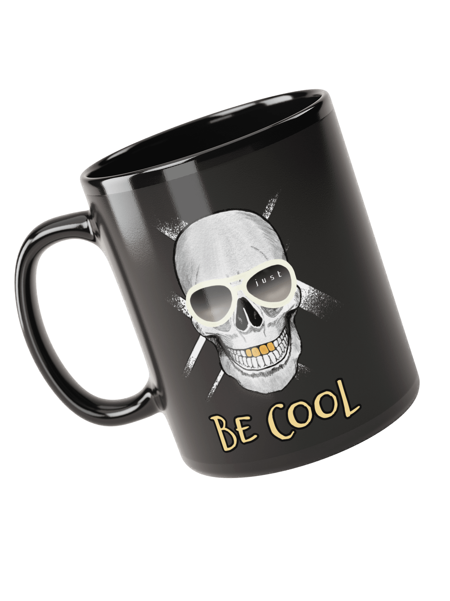 Just Be Cool Skull Mug product image (1)