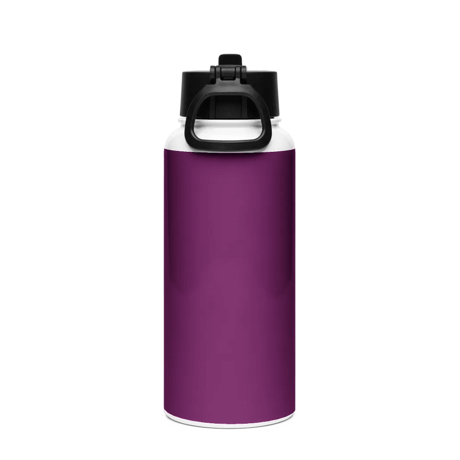BEAR BASS Large Water Bottle (Purple) product image (2)