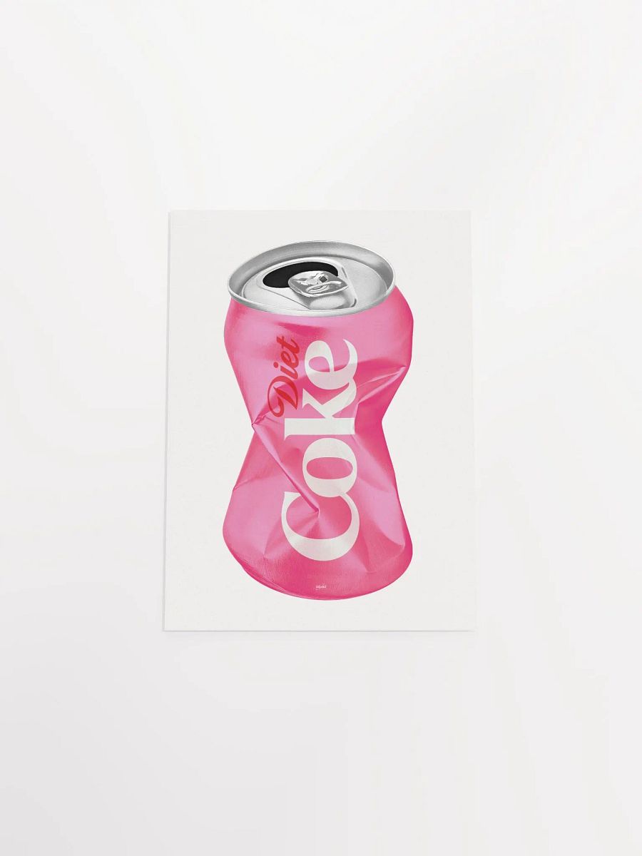 Pink Diet Coke Crushed Can Print product image (8)
