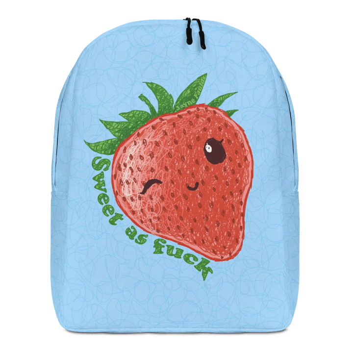 Lottie's Sweet Strawb Backpack - Blue product image (1)