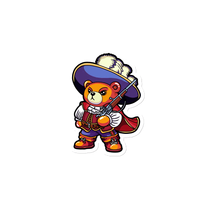 Teddy Musketeer Magnet product image (1)