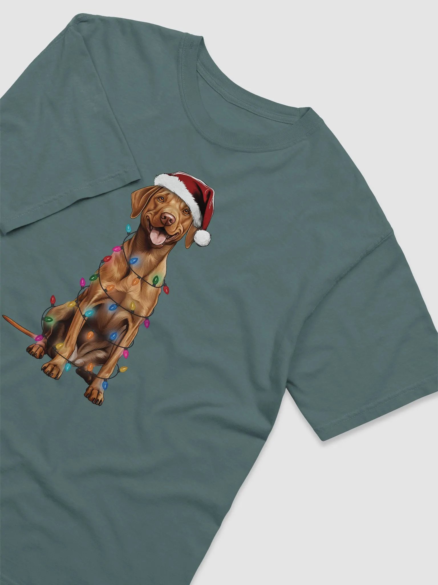 Funny Vizsla Christmas T-Shirt for Vizsla Paw-rents product image (6)