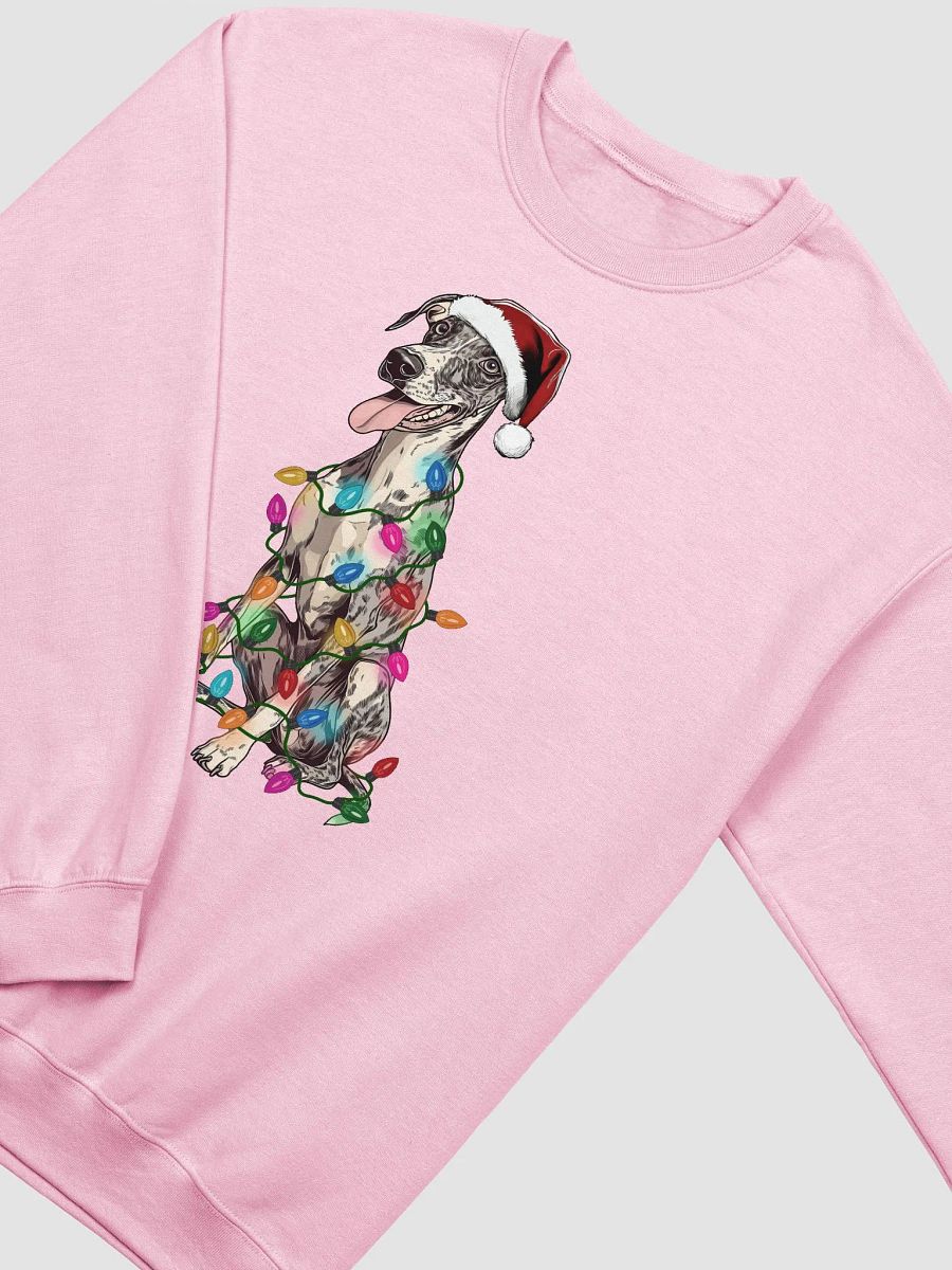 Funny Whippet(Blue Brindle) Christmas Sweatshirt product image (18)