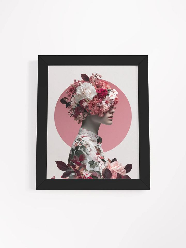 Floral Silence Framed Poster product image (7)