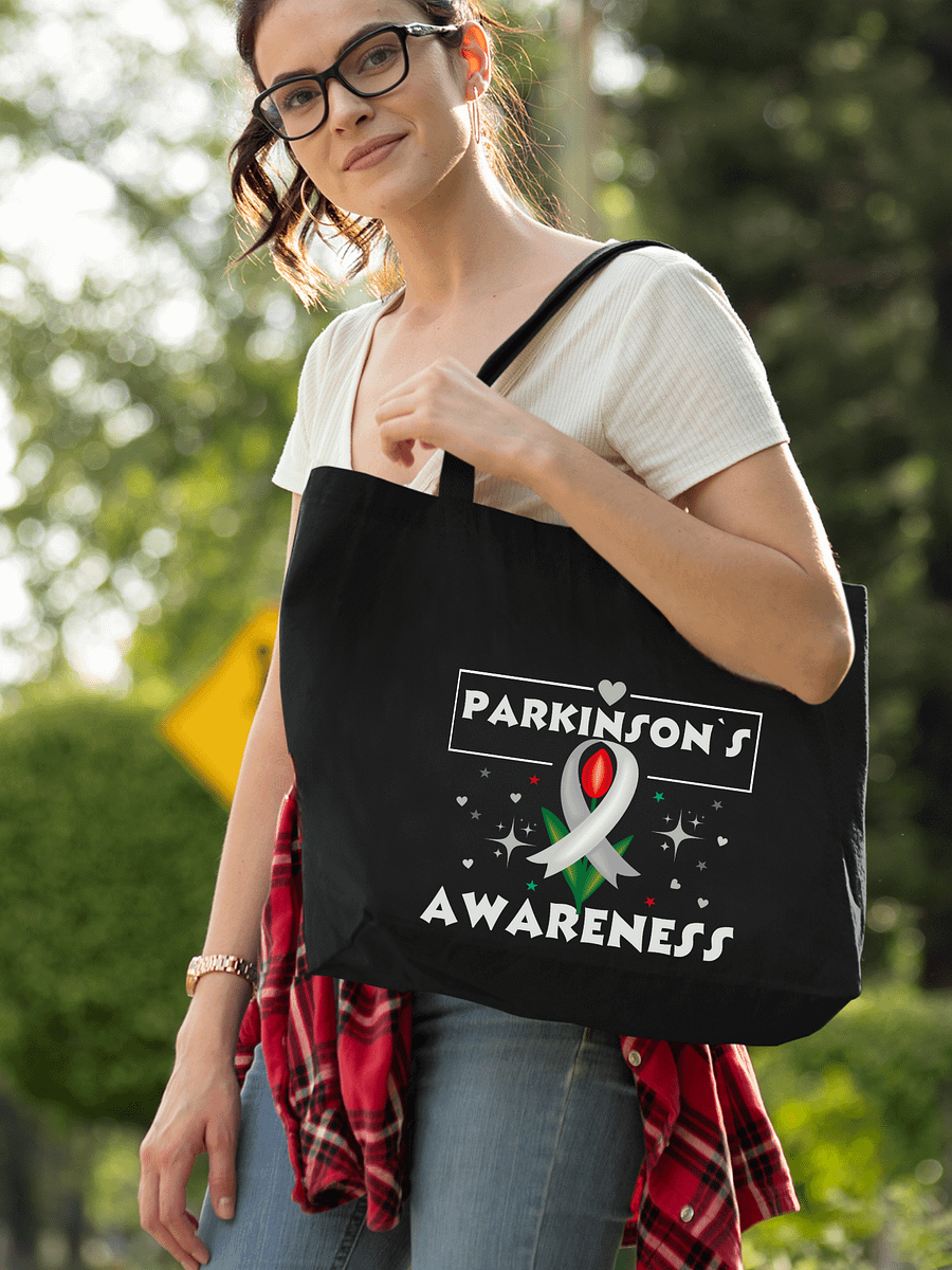 Parkinson's Awareness Organic Tote Bag product image (1)