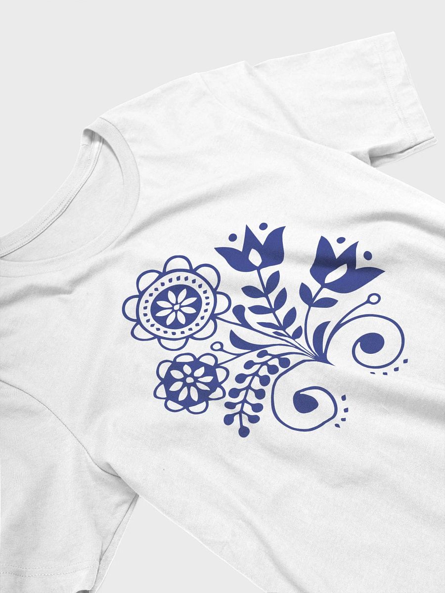 Blue Floral Bliss T-Shirt product image (23)