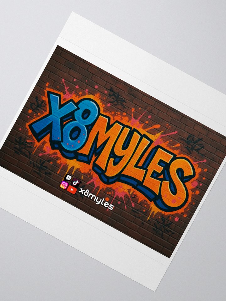 X8MYLES STICKER product image (8)