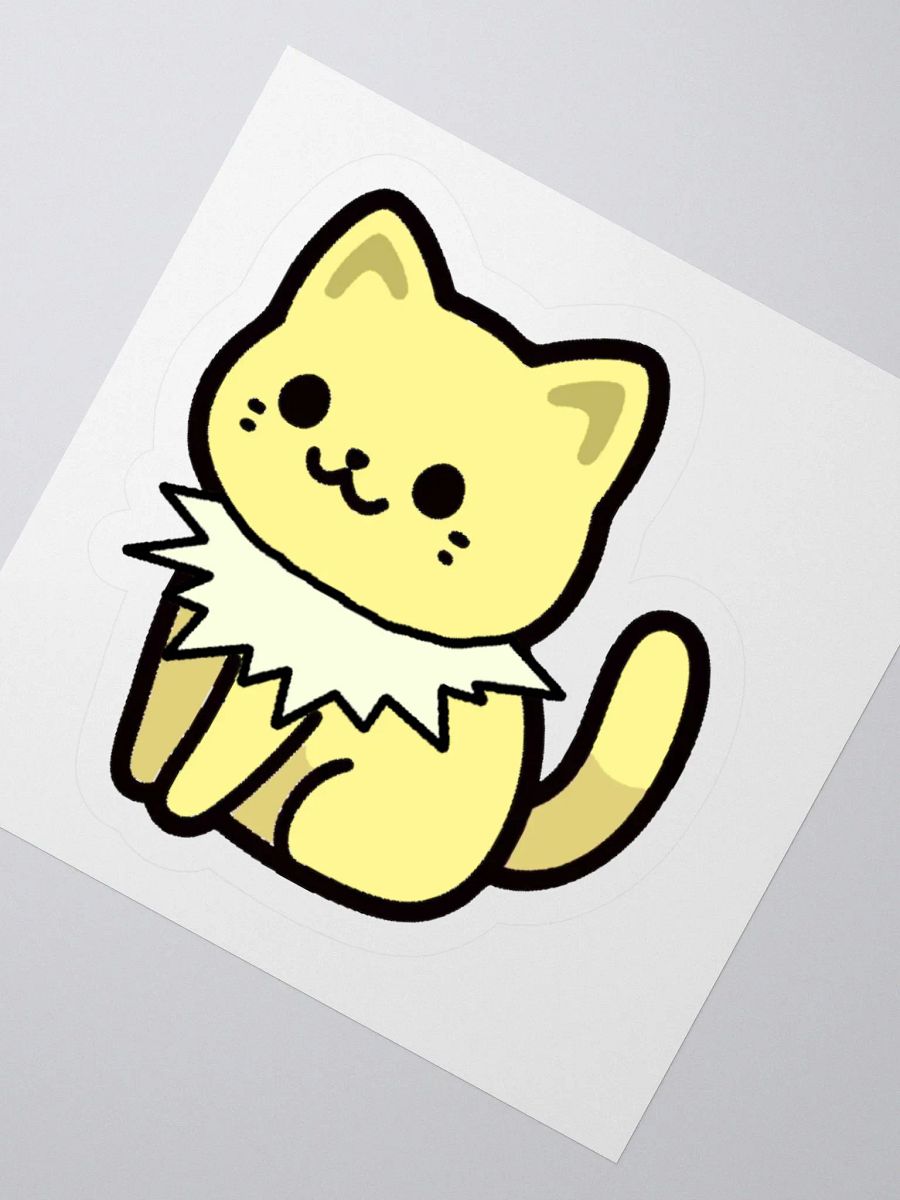 Special Cat Sitting Sticker product image (6)