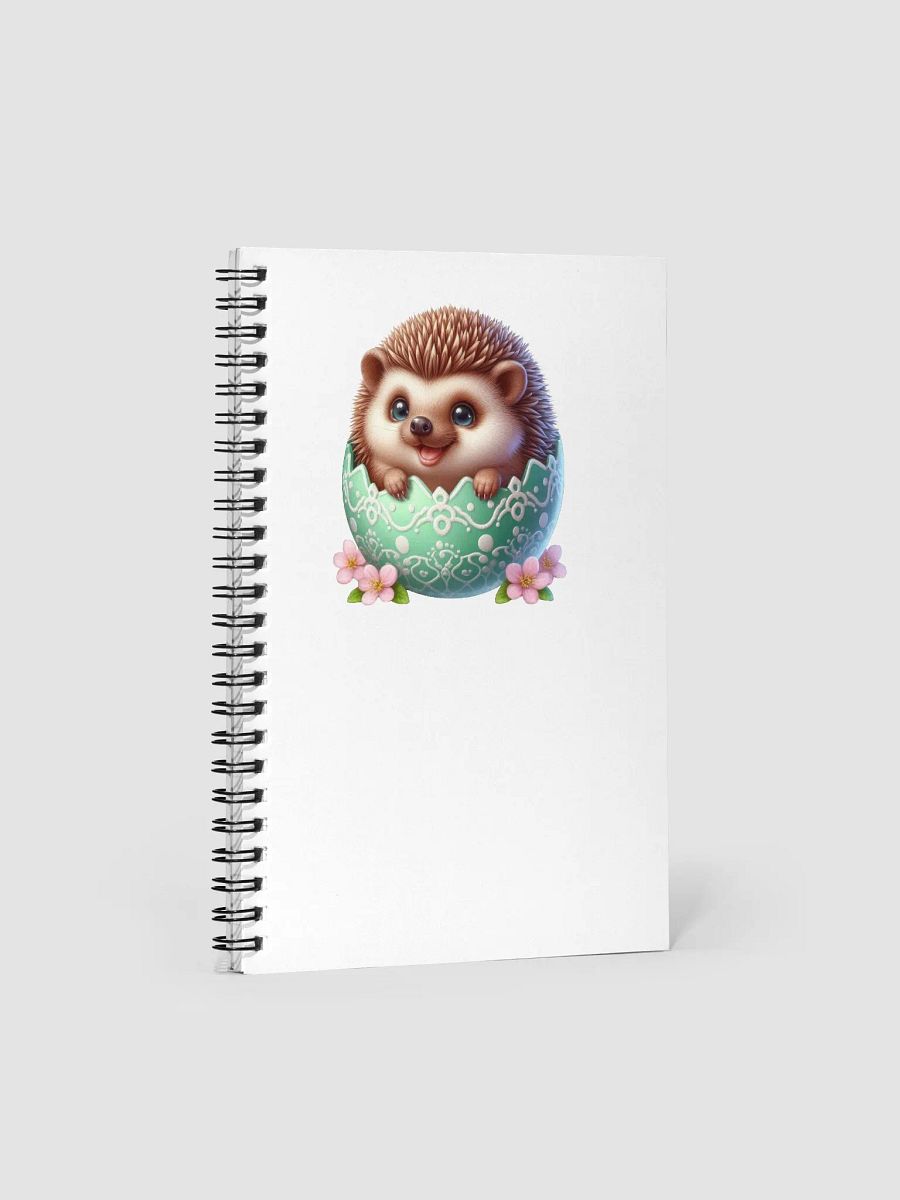 Hedgehog Easter Egg - Notebook product image (1)