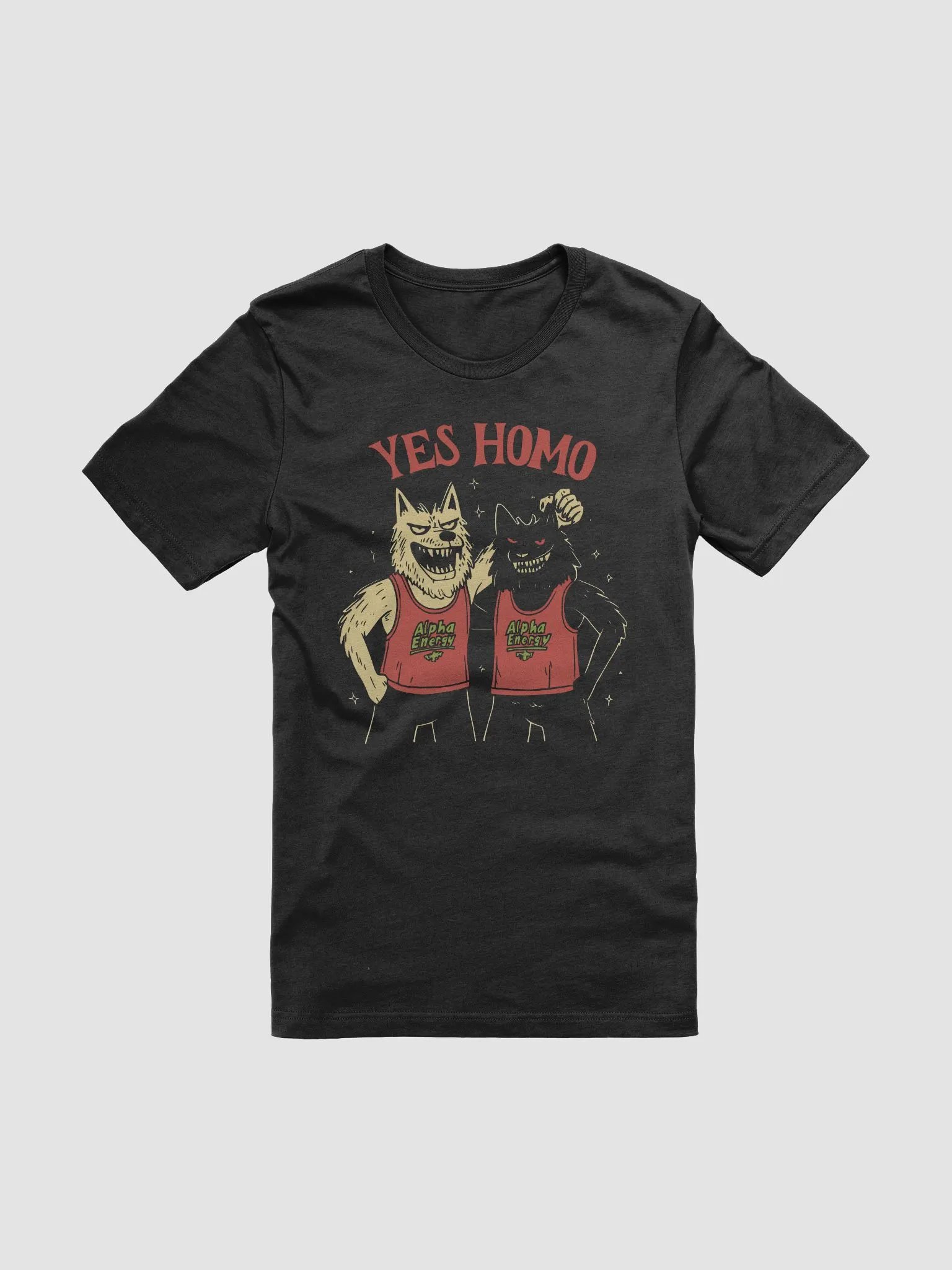 Yes Homo Werewolves Unisex T-Shirt product image (2)
