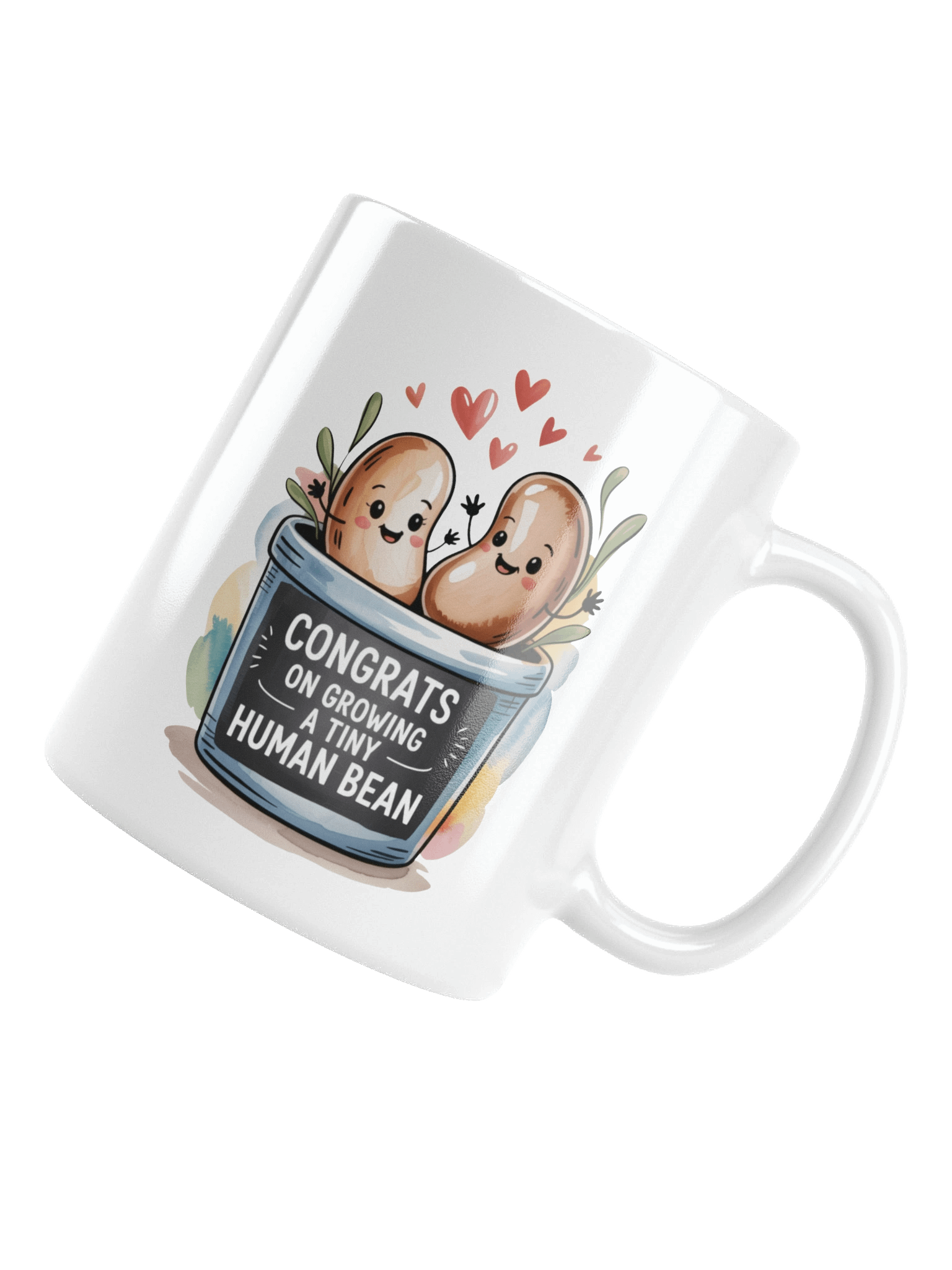 Congrat On Growing A Tiny Human Bean Mug product image (5)