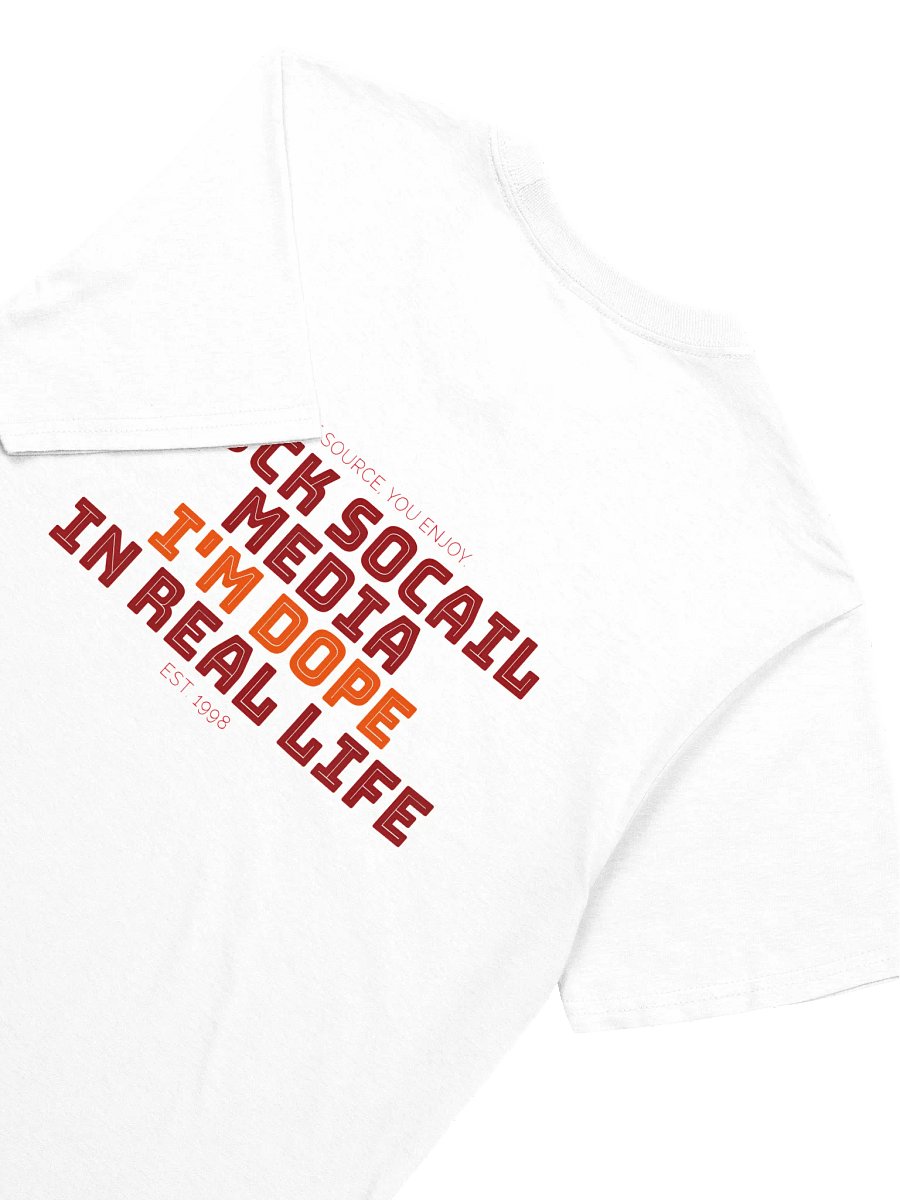 "DOPE IN REAL LIFE" Statement Tee – Unisex Softstyle product image (30)