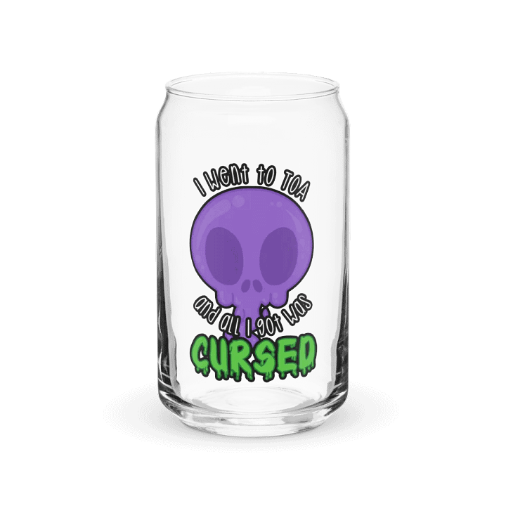 All I Got Was Cursed - Warlock - Can Glass product image (1)
