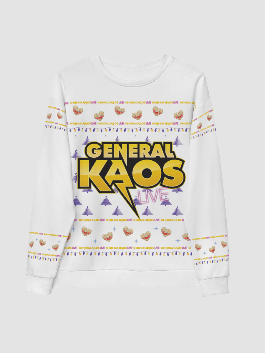 Ellie's Potato X-Mas Sweater - WHITE LIKE SNOWMAN! product image (3)