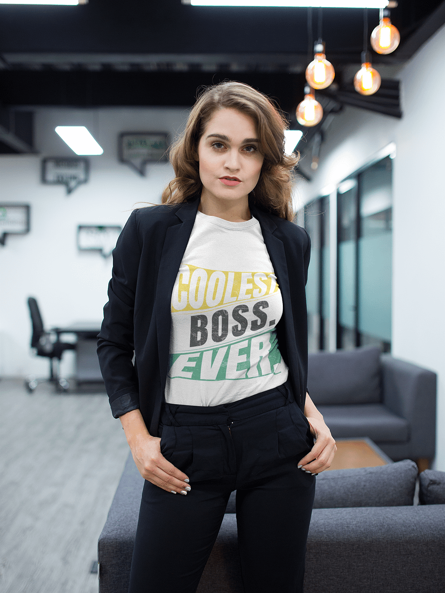 Special Edition Heavyweight T-Shirt – Coolest Boss Ever | Ultra-Soft, Elevated Fit & Leadership-Inspired product image (5)