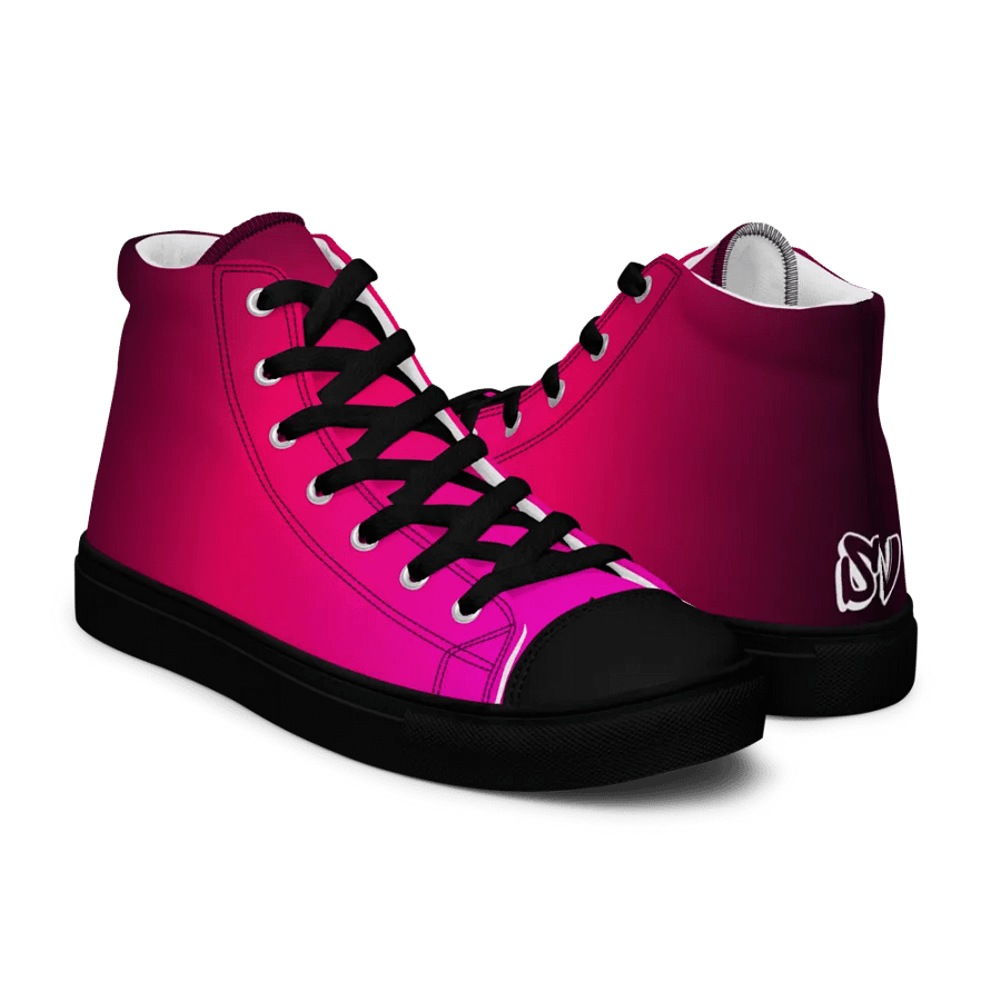 STRAIGHT VIBIN NEON COLOR FADE STYLE MEN'S CANVA SHOES product image (11)