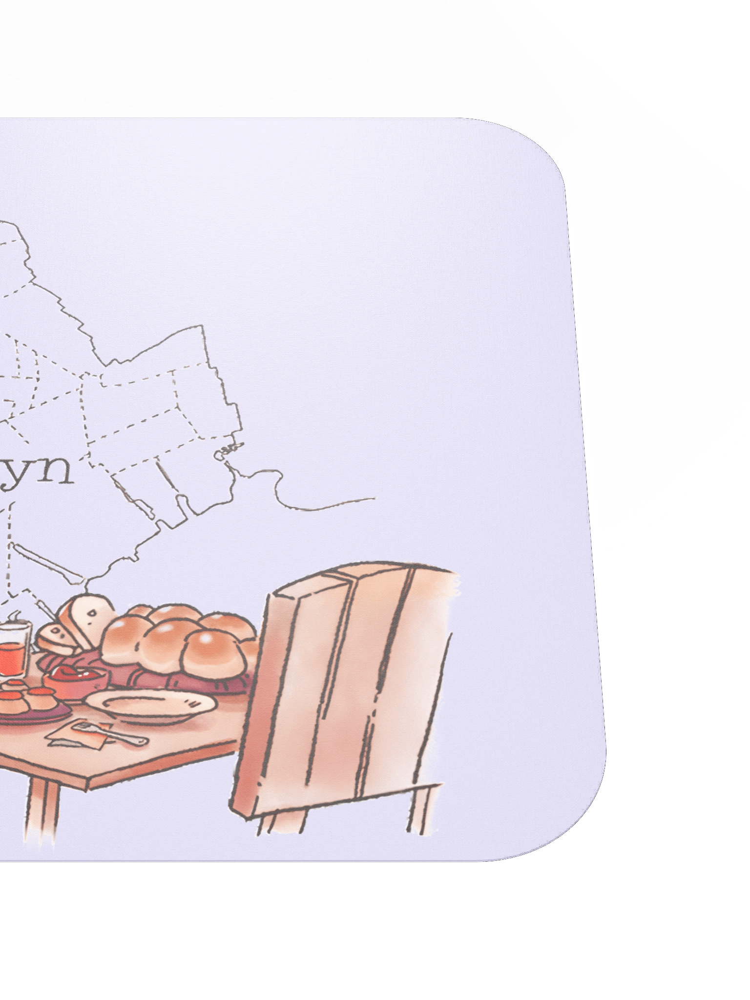 Borough Park Map Mouse Pad product image (5)