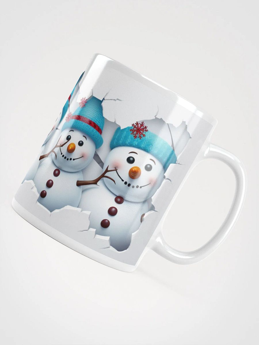 The Chilly Bunch - Snowman Family 3D Christmas Mug product image (11)