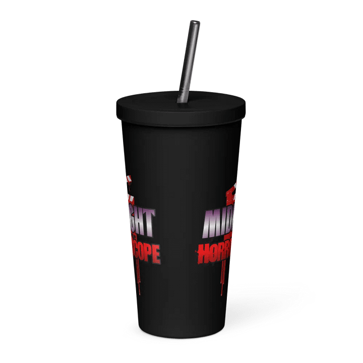 Midnight HorrorScope Bloody Clapperboard Insulated Tumbler product image (2)