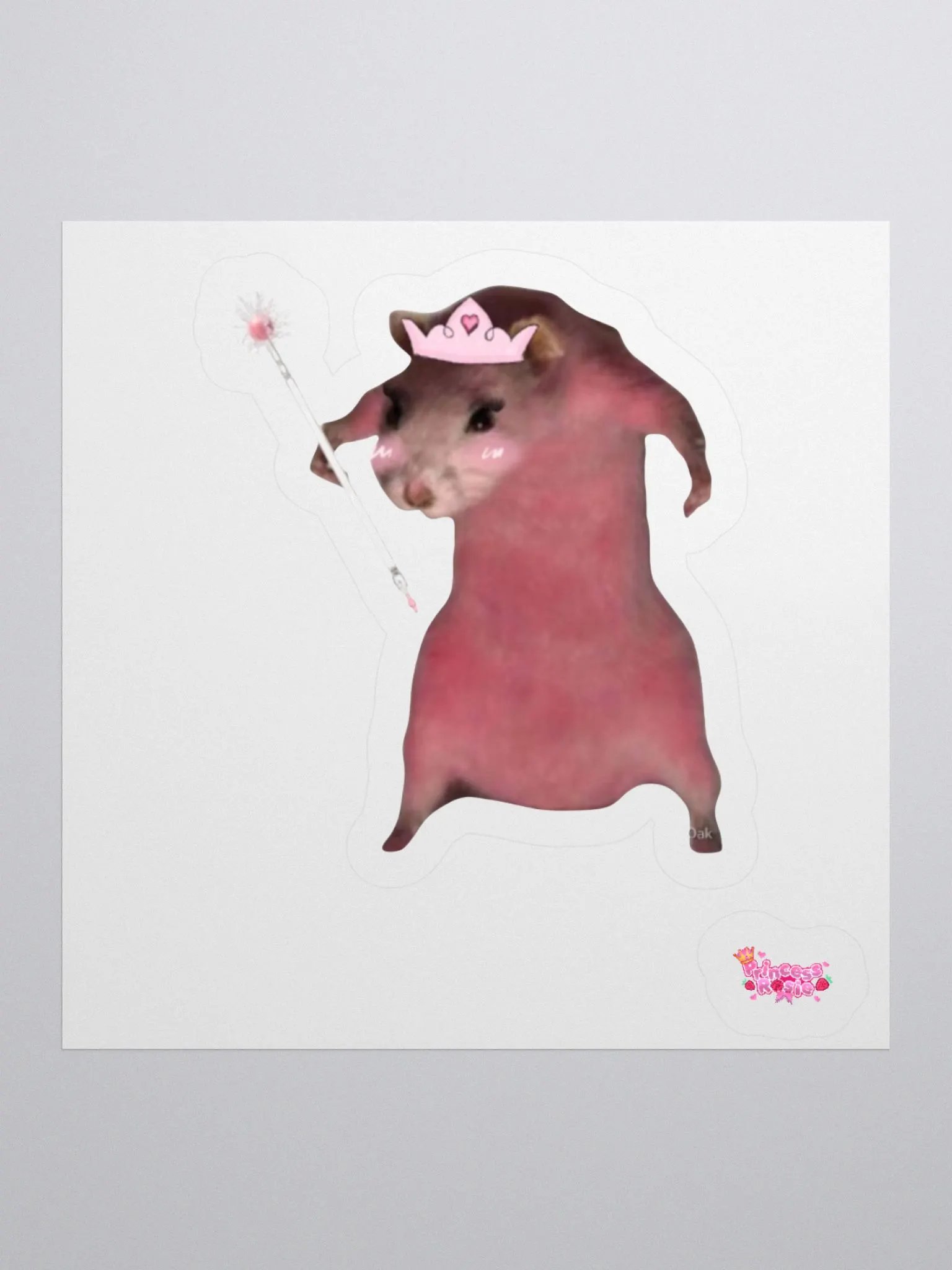 Princess Rat Sticker product image (3)