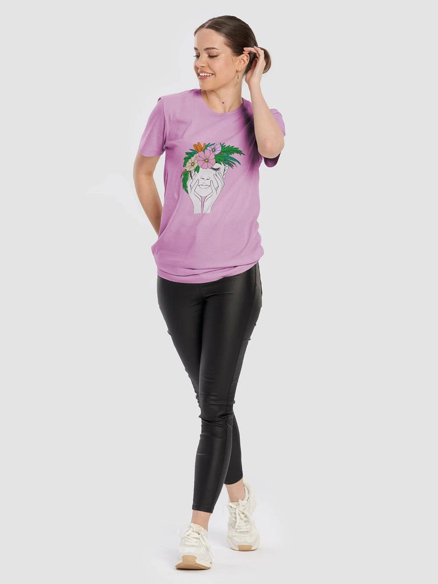 Flower Crown Music Festival Girl Unisex T-Shirt product image (1)