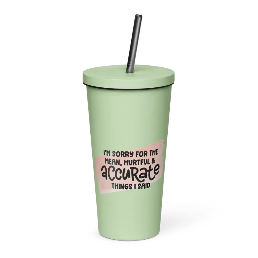 Apology | Insulated Tumbler product image (1)