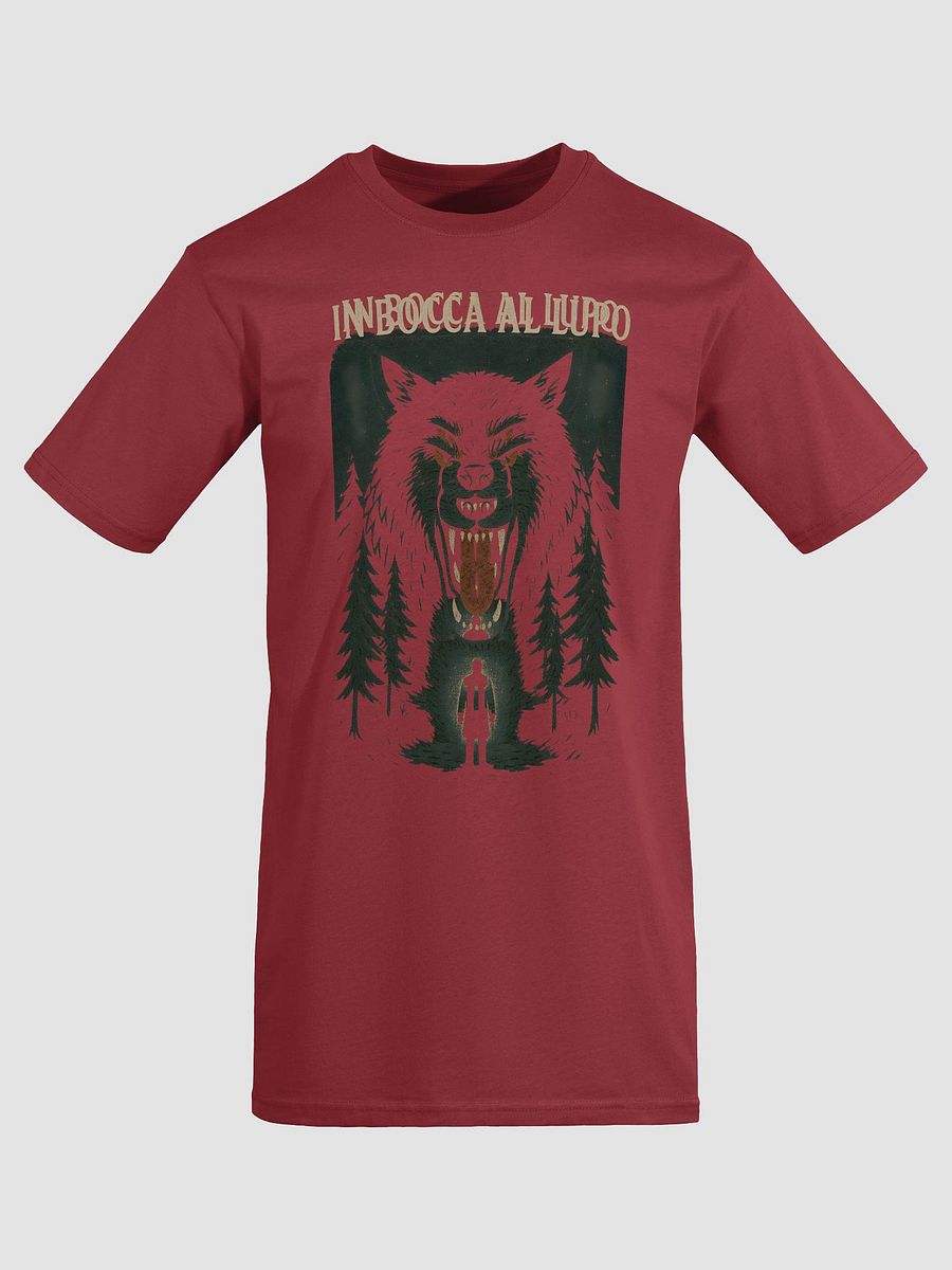 In bocca al lupo t-shirt by dark alphabet product image (5)