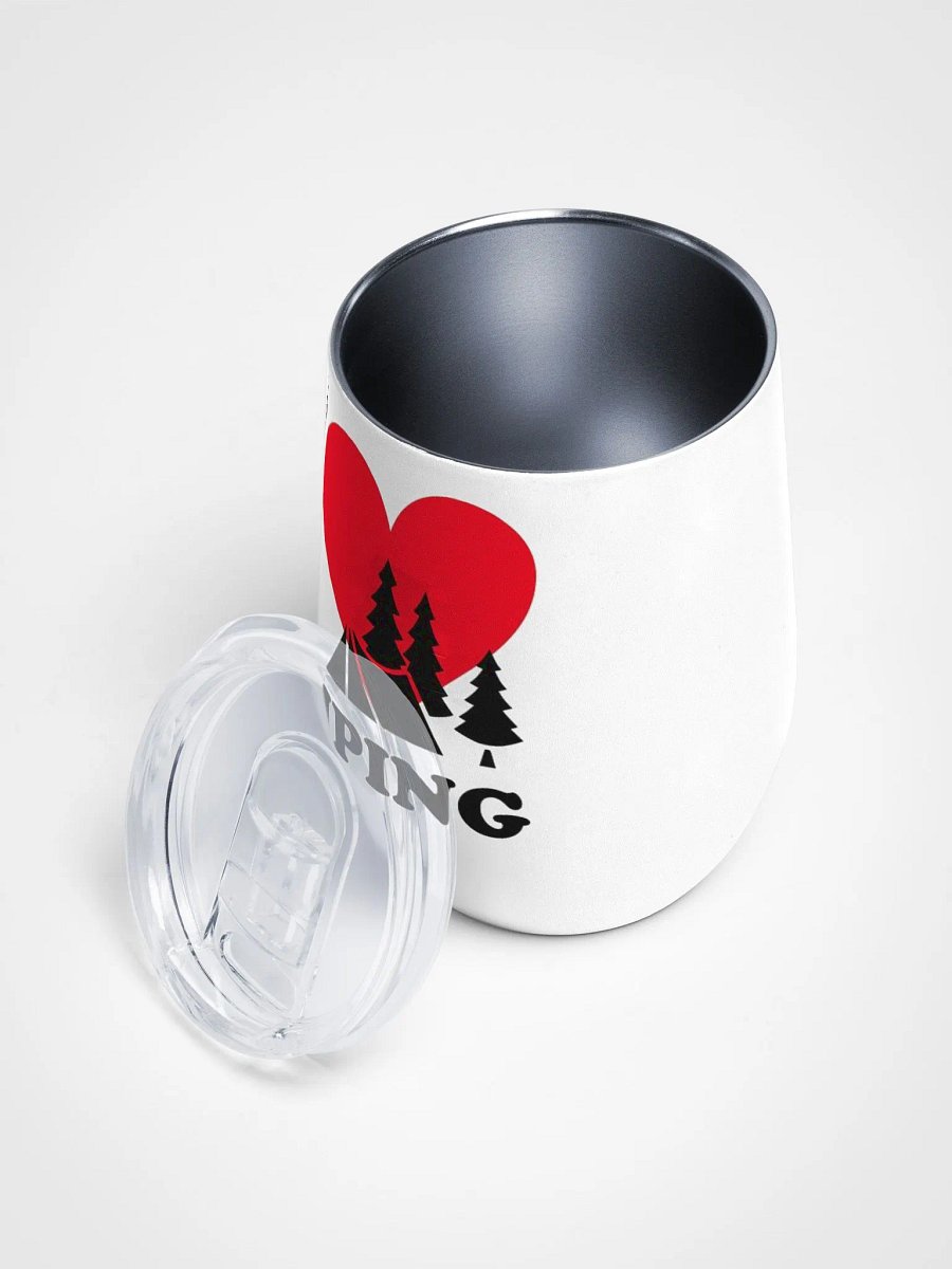 I Love Camping Wine Tumbler product image (3)